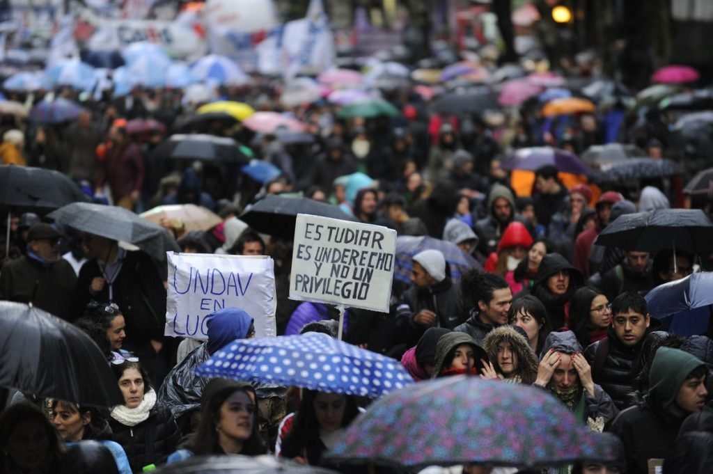 Marcha educativa del 30 de agosto a la que concurrieron más de 350.000 personas.